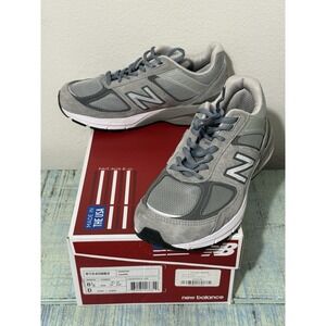 New Balance 990V5 Women's 8.5D Grey Made In USA Running Sneakers Excellent